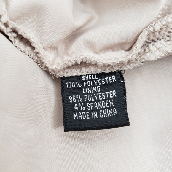 Adrianna Papell Ivory Floral Overlay Crochet Shift Dress - Picture 7 of 8